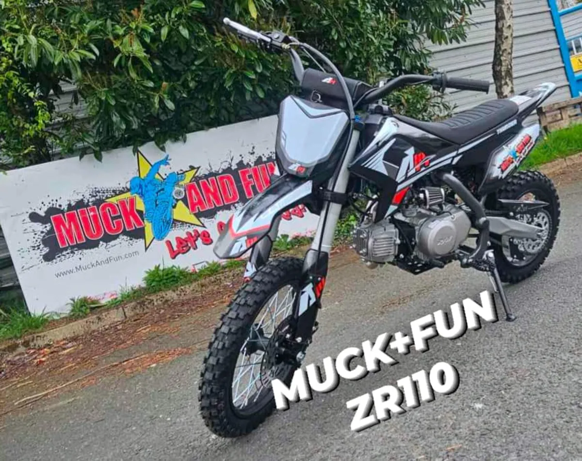 MUCK+FUN Zr 110 Pit Bike WARRANTY DELIVERY CHOICE for sale in Co. Wicklow  for €1,250 on DoneDeal